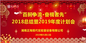 “百舸争流，奋楫者先”湖南正海现代年终总结计划会顺利召开